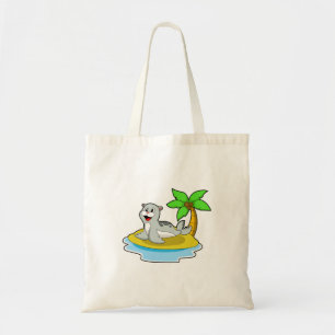 Bolso De Tela Sello en la isla