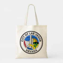 Bolso De Tela Sello urbano de Las Vegas (Nevada)