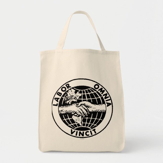 Bolso De Tela Sellos: Afl (Frente)