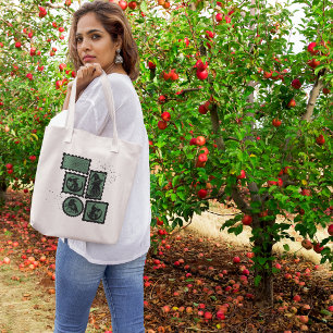 Bolso De Tela Sellos con símbolos de Halloween