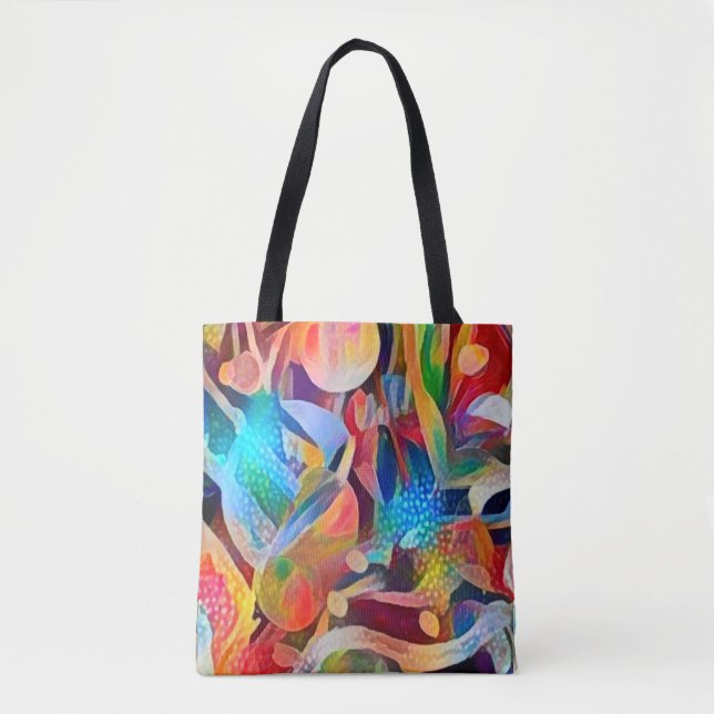 Bolso De Tela Selva divina (Anverso)