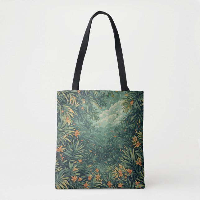 Bolso De Tela selva tropical (Anverso)