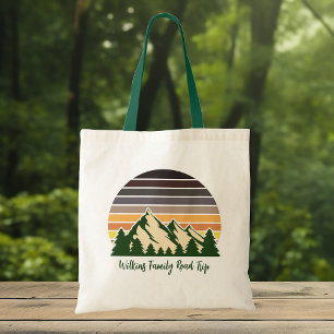 Bolso De Tela Selva verde de vacaciones de la familia de la natu