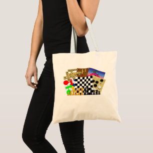 Bolso De Tela Semana del juego y el rompecabezas