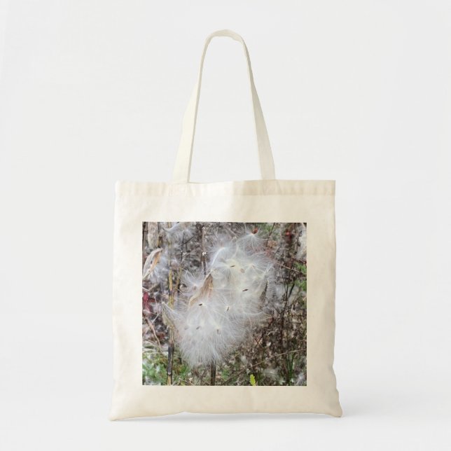 Bolso De Tela Semillas de almirez y seda (Frente)