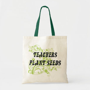 BOLSO DE TELA SEMILLAS DE LA PLANTA DE LOS PROFESORES