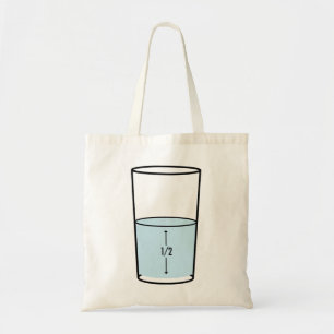 Bolso De Tela Semilleno de cristal - optimismo