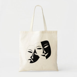 Bolso De Tela Sencilla comedia dramática mascarilla actuar en b
