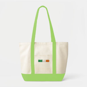 Bolso De Tela Sencilla vestimenta moderna de bandera nacional de