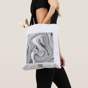 Bolso De Tela Sencillo logo de personalizado minimalista elegant