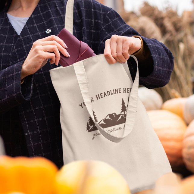 Bolso De Tela Senderismo, acampada, al aire libre, personalizado (Subido por el creador)