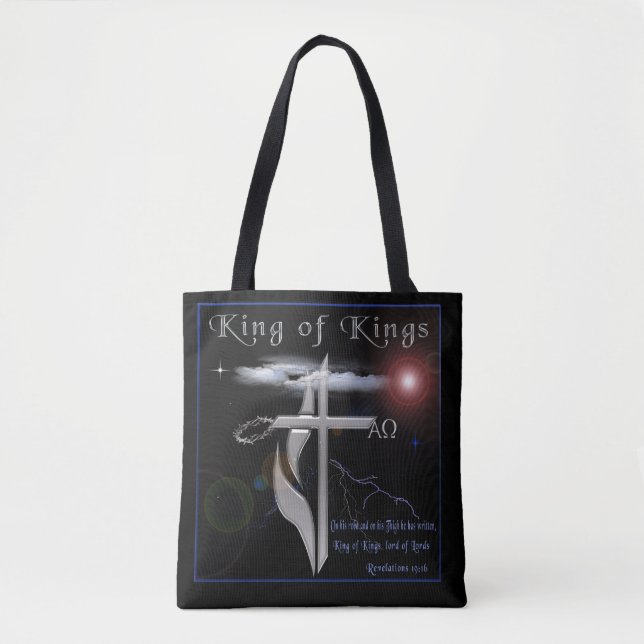 Bolso De Tela Señor de los Lores Rey de Reyes (Anverso)
