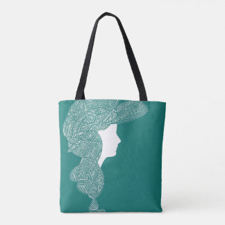Bolso De Tela Señora