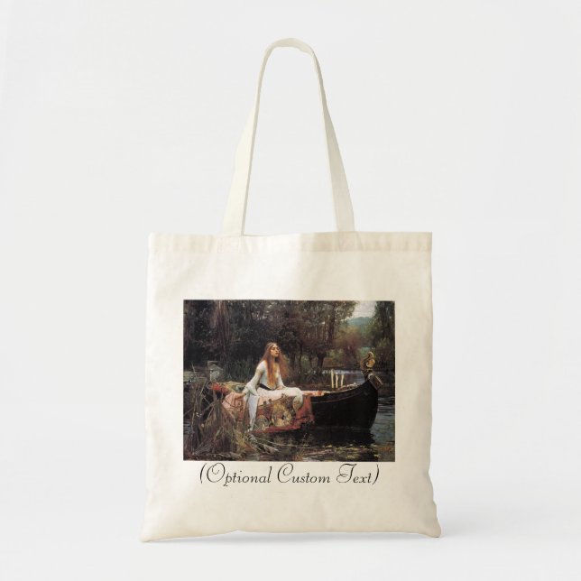 Bolso De Tela Señora de Shalott (Frente)