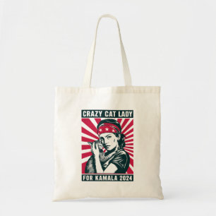 Bolso De Tela Señora Gata Loca por Kamala 2024