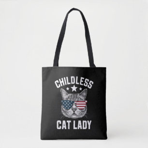 Bolso De Tela Señora Gata Sin Hijos 2024