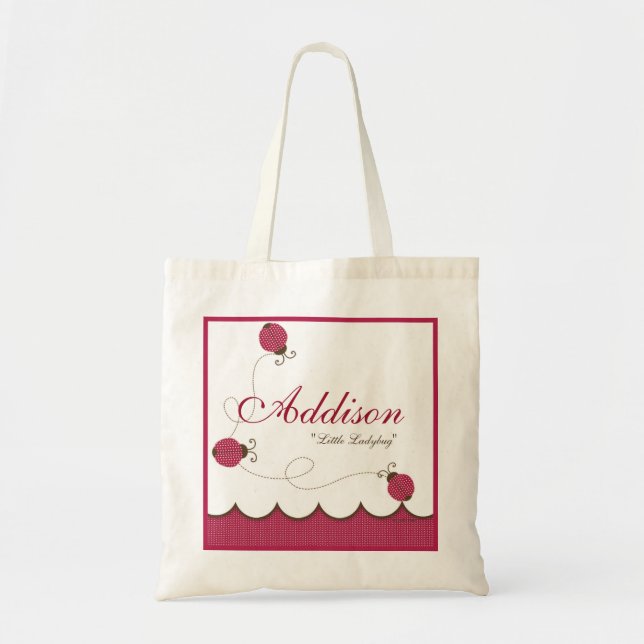 Bolso De Tela Señora personalizada Bug Bag (Frente)
