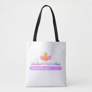 Bolso De Tela Señora tiene un plan estilo neón patriótico