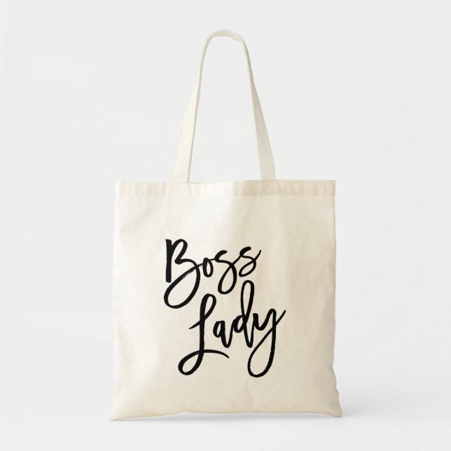 Bolso De Tela Señora Trendy Lettering de Boss (Frente)