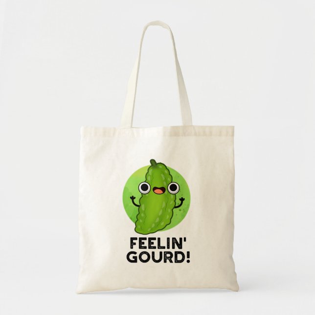 Bolso De Tela Sensación De Gourd Graciosa Sensación Buena Veggie (Frente)