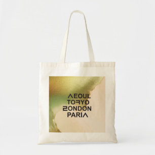 BOLSO DE TELA SEOUL TOKYO LONDON PARIS