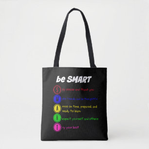 Bolso De Tela Ser inteligente