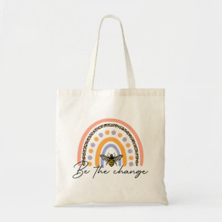 Bolso De Tela Ser la abeja de miel de cambio