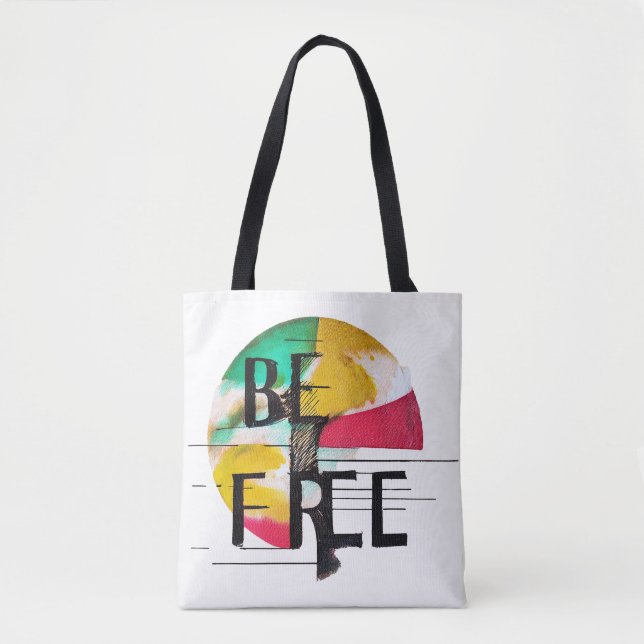 Bolso De Tela Ser libre (Anverso)