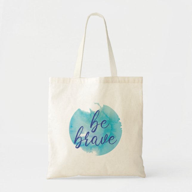 Bolso De Tela Ser valiente (Frente)