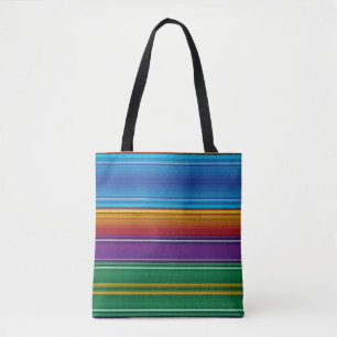 Bolso De Tela Serape mexicano #3