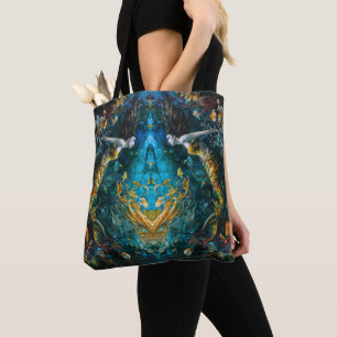Bolso De Tela "Seraphina" - Hermosa sirena mística