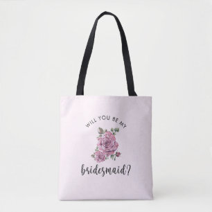 Bolso De Tela ¿Serás mi propuesta de dama de honor con todo el c