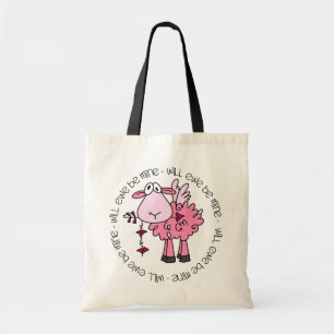 Bolso De Tela Serás Mi Valentín