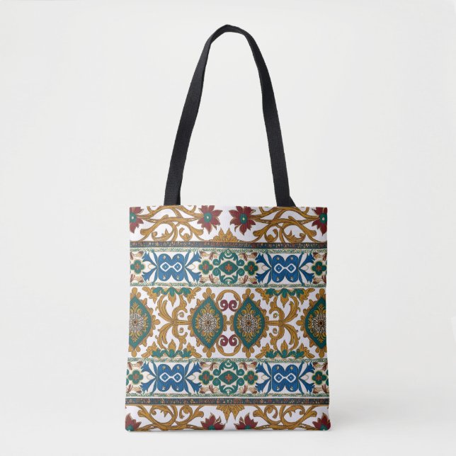 Bolso De Tela Serbian carpet pattern 5 (Anverso)