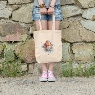 Bolso De Tela Serene Robin, personalizado