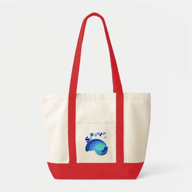 Bolso De Tela Serenidad (Frente)