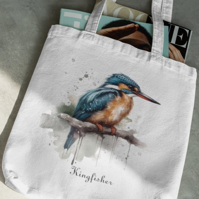 Bolso De Tela Serenidad del Kingfisher (Subido por el creador)
