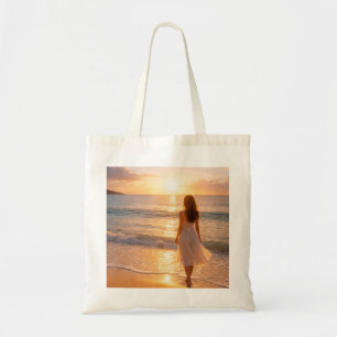 Bolso De Tela Serenidad Dorada