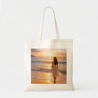Bolso De Tela Serenidad Dorada