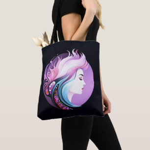 Bolso De Tela "Serenidad en el estilo" Belleza femenina