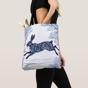 Bolso De Tela Serenidad Snowy