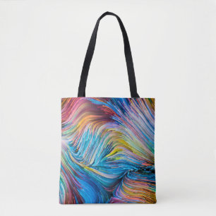 Bolso De Tela Serie Color In Motion. Diseño de fondo de Flowi