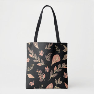 Bolso De Tela Serie de diseño de flores