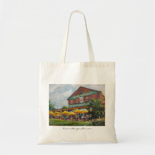 Bolso De Tela Serie de los bistros de la fábrica de Juan Wright