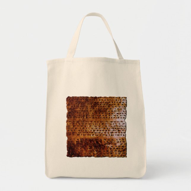 Bolso De Tela Serie de regalos de ESCRITURA CUNEIFORM SUMERIANO (Frente)