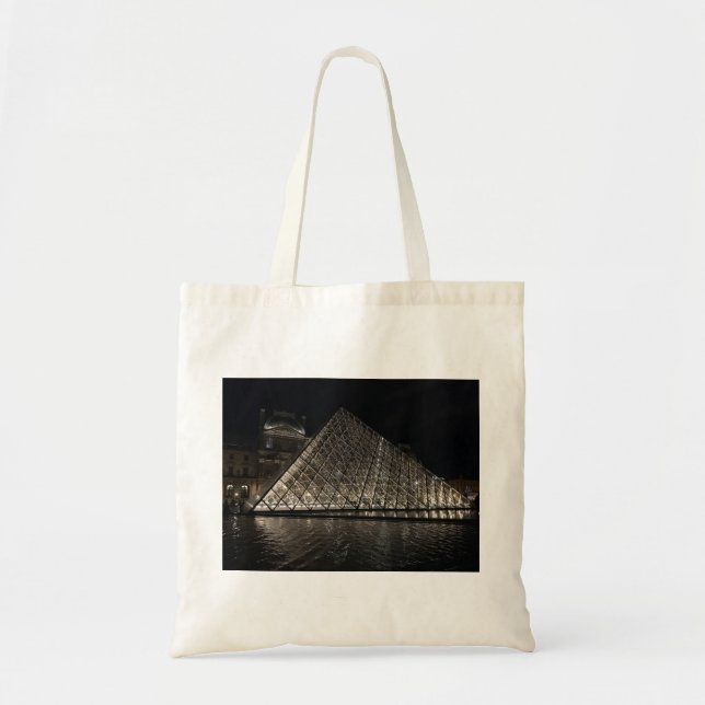 Bolso De Tela Serie de viajes Louvre (Frente)