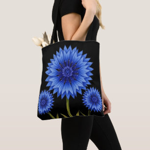 Bolso De Tela Serie Radiantes Pétalos - Centaurea