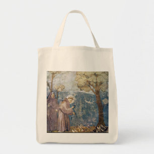 Bolso De Tela Sermón de St Francis a los pájaros