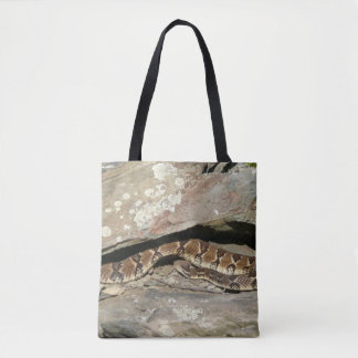 Bolso De Tela Serpiente de cascabel en el Parque Nacional Shenan