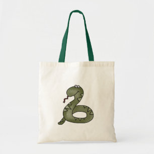 Bolso De Tela Serpiente encantada